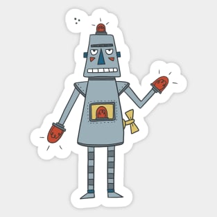 Robot 1 Sticker